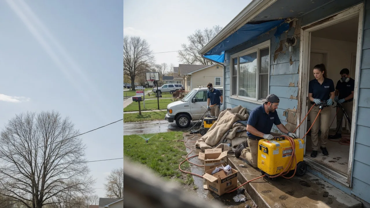 Basement Flood Cleanup in Haviland, OH near me